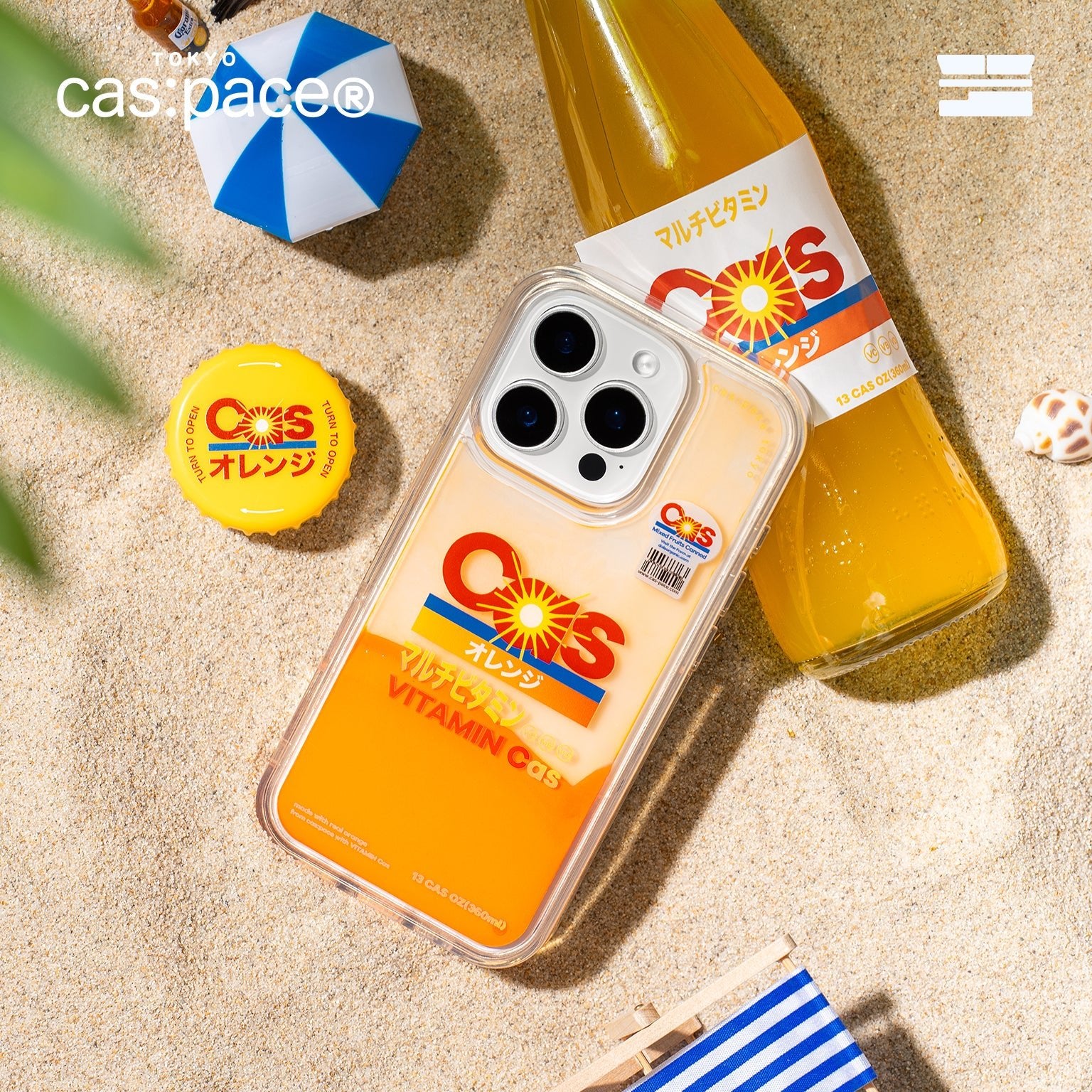 cas:pace 25S/S 「orange juice」携帯ケース - cas:pace 殼空間